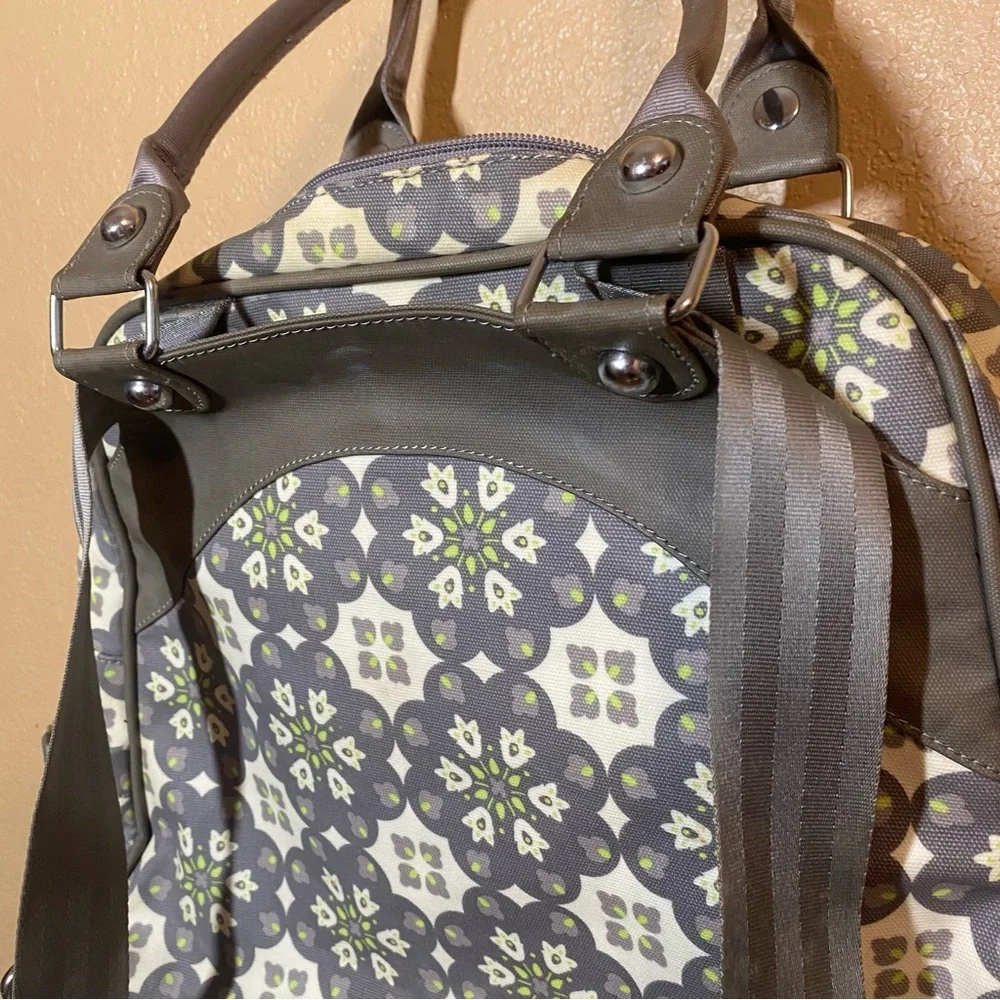 Petunia Pickle Bottom Sashay Satchel Diaper Bag - Misted Marseille - Picture 4 of 7